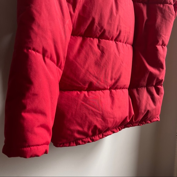 H&M Warm Puffer Mens Jacket Red Size Medium - Picture 3 of 9